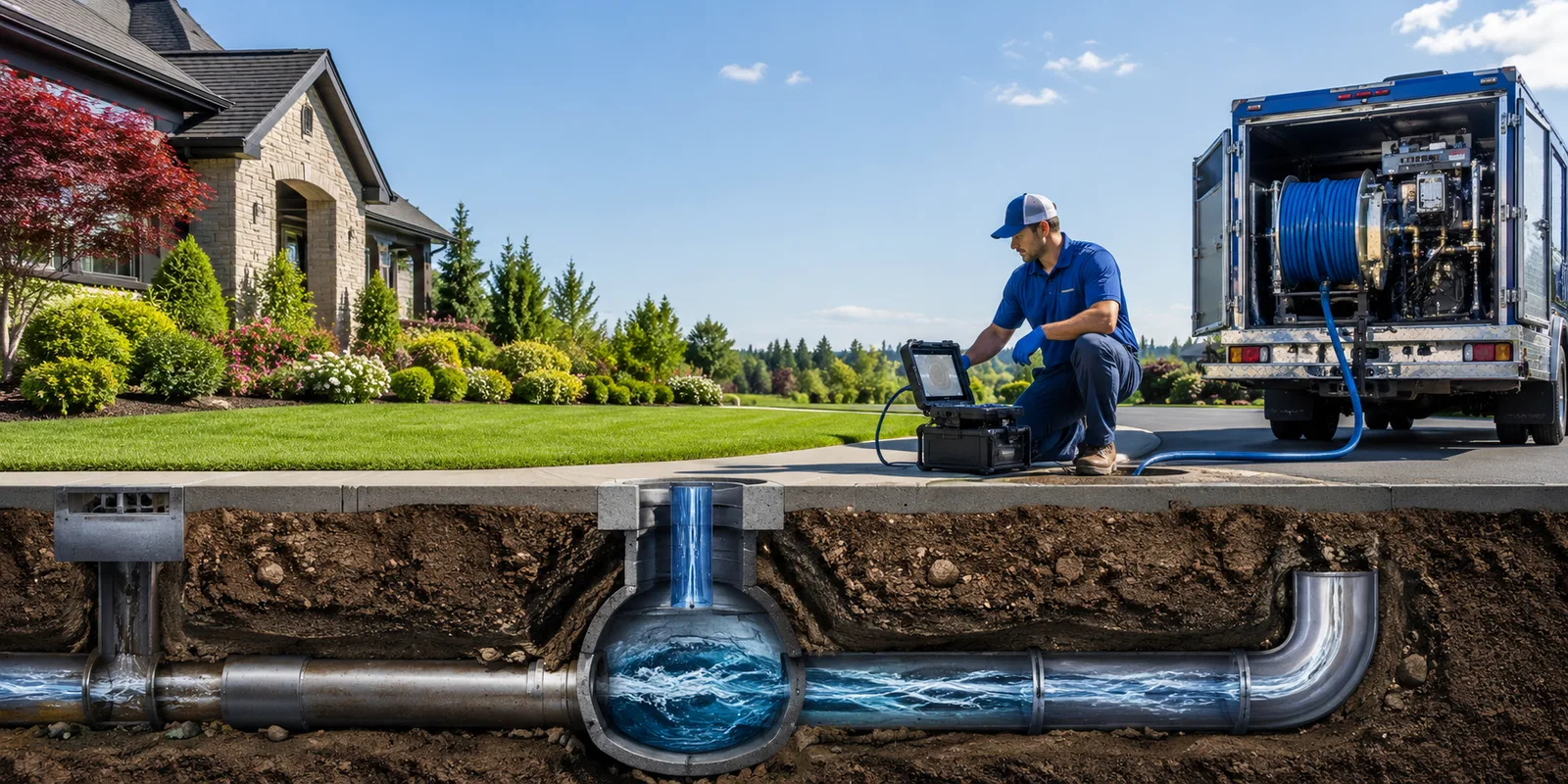 Drainage restoration information for Center Point, WV
